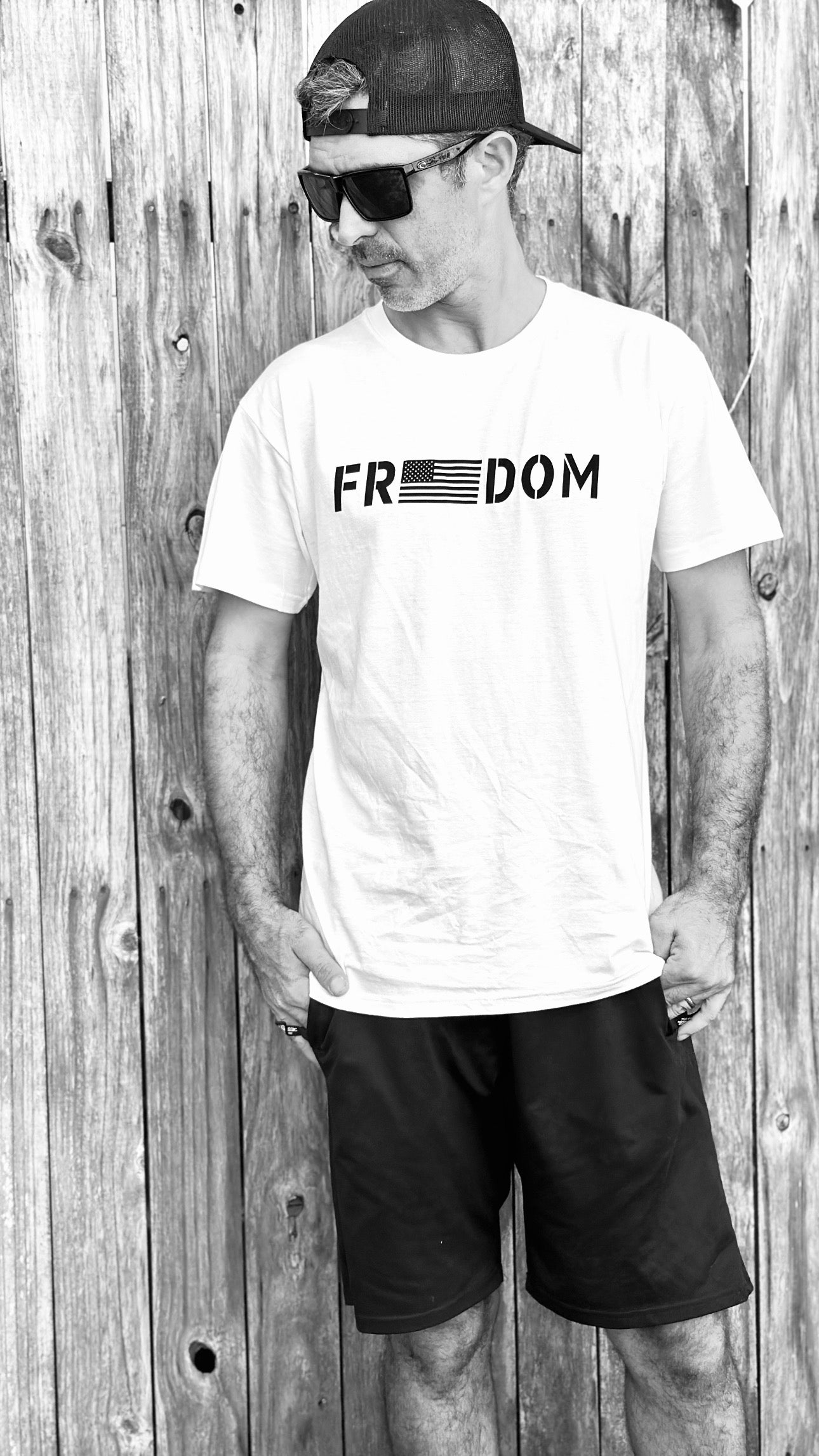 Freedom Simple Patriotic T-Shirt