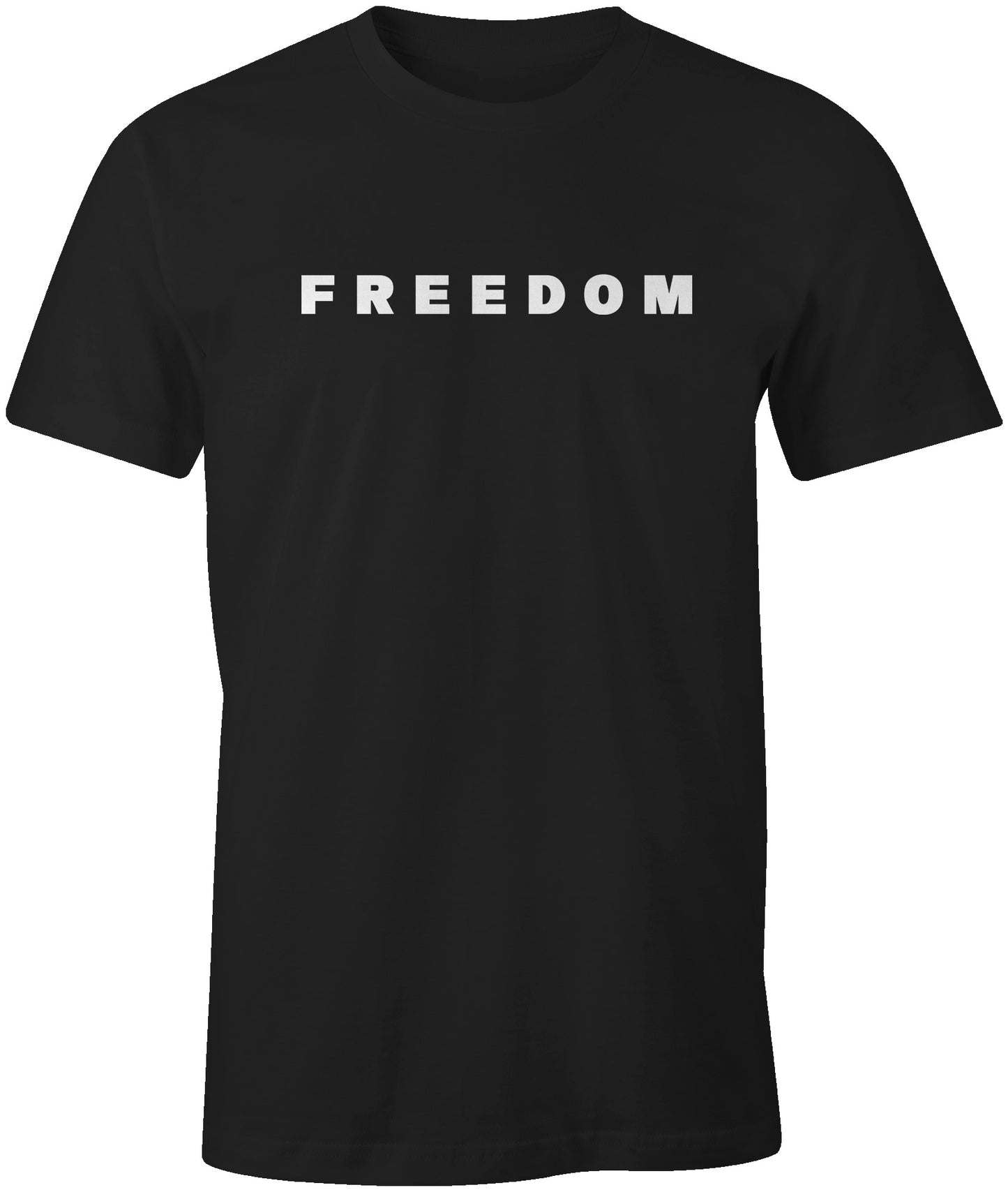 Freedom Simple Patriotic T-Shirt Charlie Kirk T-Shirt, Turning Point t-shirt
in Black