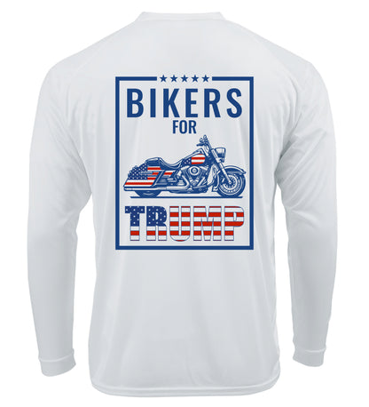 Bikers for Trump  UPF 50+ Performance T-Shirt GD1, Harley Davidson T-shirt, Bike Week T-Shirt, Bikers For Trump, Biker T-Shirt