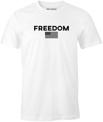 Freedom Patriotic Monotone Flag Edition T-Shirt