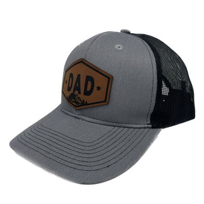 Ink Trendz Print Co. Dad Hat Leatherette Patch Hat