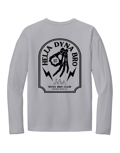 Ride or Rot Hella Dyna Bro Performance T-Shirt UPF50