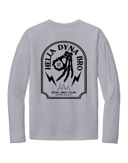 Ride or Rot Hella Dyna Bro Performance T-Shirt UPF50