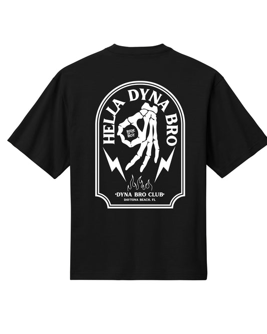 Ride or Rot Hella Dyna Bro Heavy Weight T-shirt