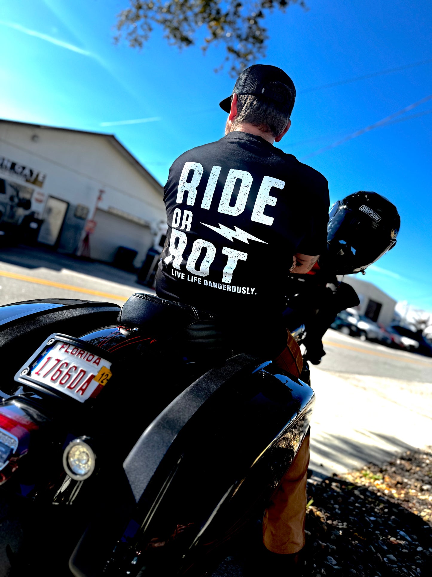 Ride or Rot Founders Mineral Wash Heavy Weight T-shirt