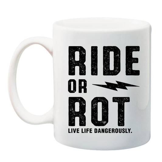 Ride or Rot Signature Logo 11 oz. Coffee Mug