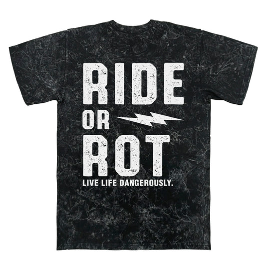 Ride or Rot Founders Mineral Wash Heavy Weight T-shirt