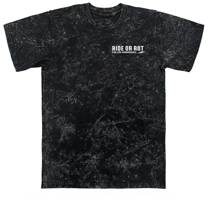 Ride or Rot Founders Mineral Wash Heavy Weight T-shirt