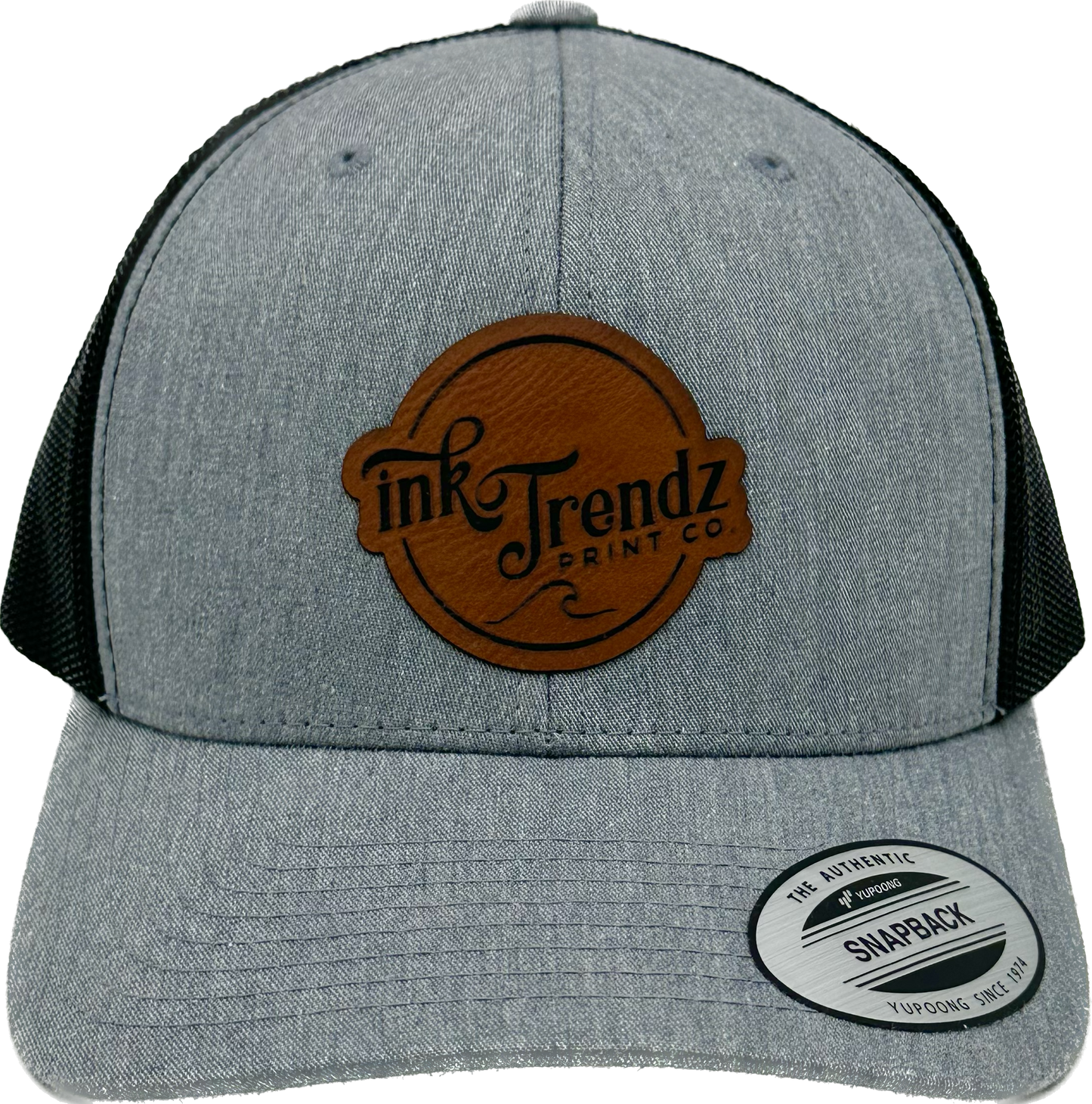 Ink Trendz Print Co. Leatherette Patch Hat