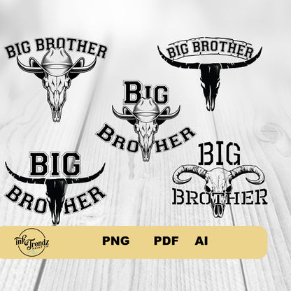 Big Brother Western Themed Art Download