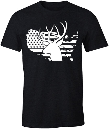Patriotic Big Buck SVG, Whitetail Deer SVG, Deer Hunting, Hunting SVG, Whitetail Buck, Deer Season, Hunting Design (Copy)